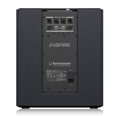 TURBOSOUND iP12B ตู้ลำโพงซับวูฟเฟอร์ 12 นิ้ว 1,000 วัตต์ มีแอมป์ในตัว คลาส D