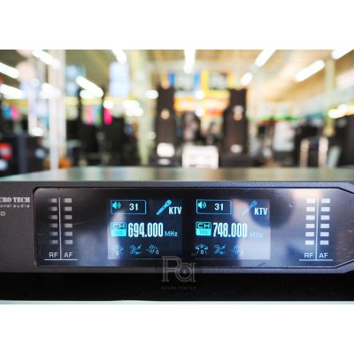 MICROTECH MT-111D V3 ไมโครโฟนไร้สาย ไมค์ถือคู่ ปรับความถี่ได้ มี DSP EQ Effect ในตัว MICROTECH MT-111D V3 ไมโครโฟนไร้สาย ไมค์ถือคู่ ปรับความถี่ได้ มี DSP EQ Effect ในตัว