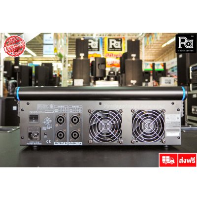 PROEUROTECH PMX-XP8300DSP เพาเวอร์มิกเซอร์สเตอริโอ 8อินพุต XLR ดิจิตอลเอฟเฟค99 DSP USB/BLUETOOTH