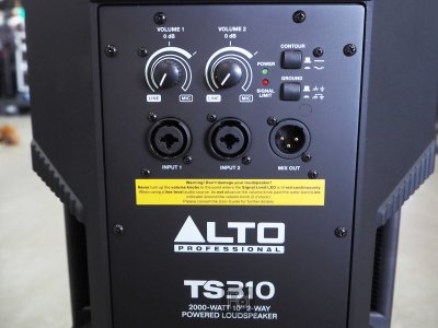 ALTO TS310 ตู้ลำโพงมีแอมป์ในตัว ขนาด 10 นิ้ว กำลังขับ 2000 วัตต์ 2 ทาง