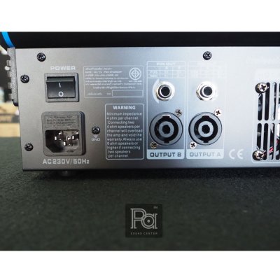 PROEUROTECH PMX-XP4200DSP เพาวเวอร์มิกเซอร์สเตอริโอ 4 อินพุท 170W ดิจิตอลเอฟเฟค99DSP USB/MP3