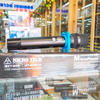 MICRO TECH ET899 ไมโครโฟนไร้สาย แบบไมค์ถือเดี่ยว คลื่น UHF