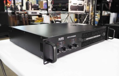 NTS DT-41000 เพาเวอร์แอมป์ 4 ชาแนล คลาส-D กำลังขับ1000วัตต์ ที่ 8โอหม์ ระบบป้องกันครบ