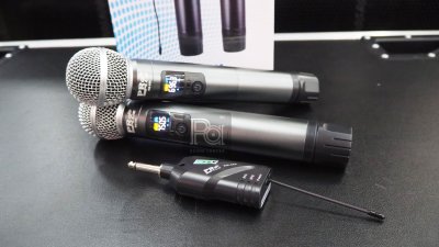 PROPLUS RM-888 ไมค์ลอยถือคู่UHF ราคาประหยัดคุ้มค่า เสียงดีมาก ใช้ในบ้าน/ใช้ร้องเพลงบนรถตู้รถทัวร์