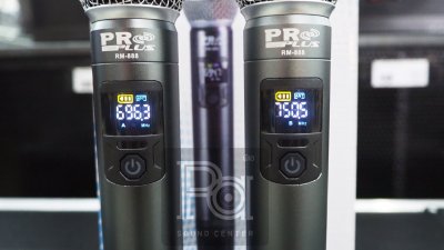PROPLUS RM-888 ไมค์ลอยถือคู่UHF ราคาประหยัดคุ้มค่า เสียงดีมาก ใช้ในบ้าน/ใช้ร้องเพลงบนรถตู้รถทัวร์