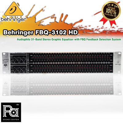 BEHRINGER ULTRAGRAPH FBQ3102 HD