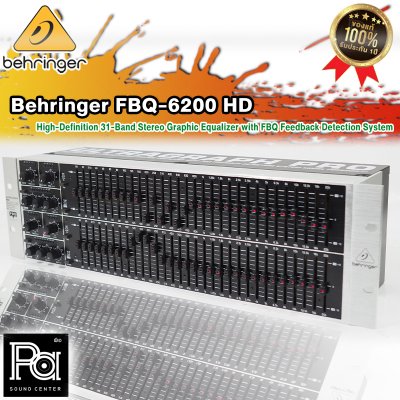 BEHRINGER ULTRAGRAPH FBQ6200 HD