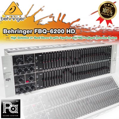 BEHRINGER ULTRAGRAPH FBQ6200 HD