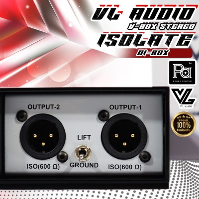 V-BOX STEREO ISOLATE DI BOX