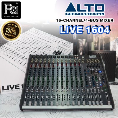 ALTO LIVE 1604 Professional 16-Channel/4-Bus Mixer