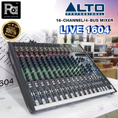 ALTO LIVE 1604 Professional 16-Channel/4-Bus Mixer