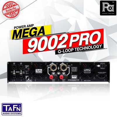 TAFN MEGA 9002 PRO PROFESSIONAL POWER AMPLIFIER