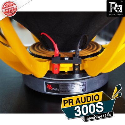 PR AUDIO ดอก 15" 300S กลาง โครงหล่อ 8 โอม