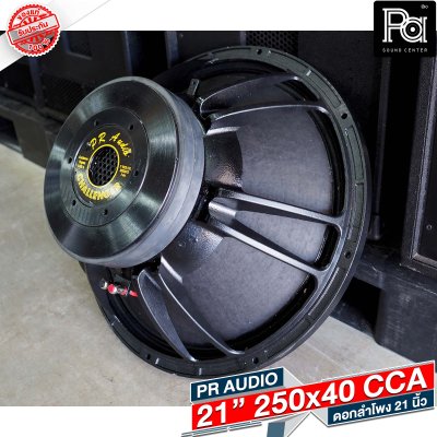 PR AUDIO ดอก 21" 40x250 CCA โครงหล่อ 8 โอม