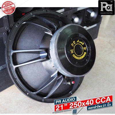 PR AUDIO ดอก 21" 40x250 CCA โครงหล่อ 8 โอม