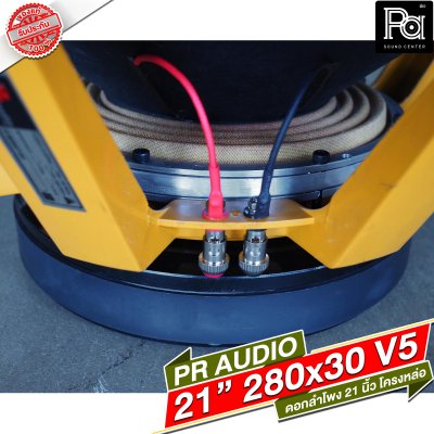 PR AUDIO ดอก 21" 30x280 V5 โครงหล่อ 8 โอม