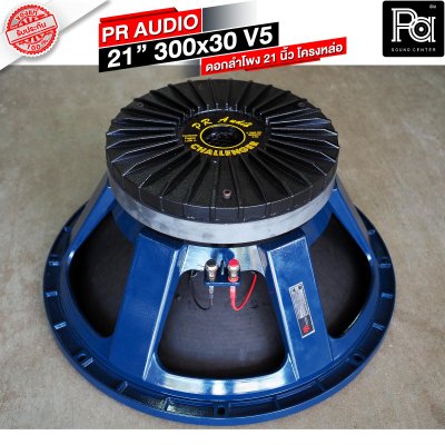 PR AUDIO ดอก 21" 30x300 V5 โครงหล่อ 8 โอม