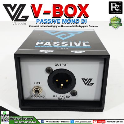 V-BOX PASSIVE MONO DI-BOX MARK II