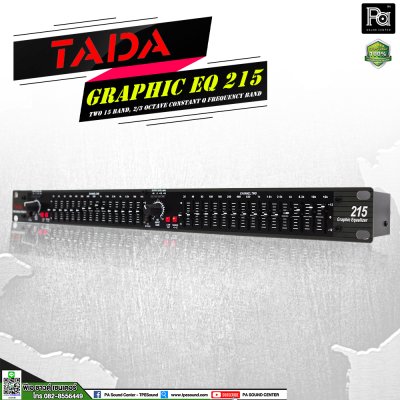 TADA EQUALIZER 215XL อิควอไลเซอร์ 2x15 Band