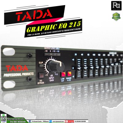 TADA EQUALIZER 215XL อิควอไลเซอร์ 2x15 Band