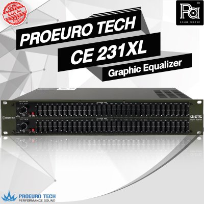 PRO EUROTECH CE-231XL 31 Band Graphic Equalizer