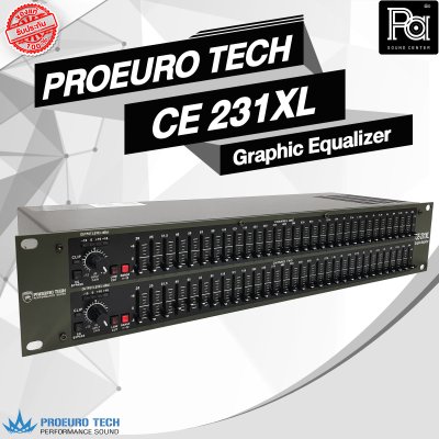 PRO EUROTECH CE-231XL 31 Band Graphic Equalizer