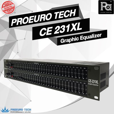 PRO EUROTECH CE-231XL 31 Band Graphic Equalizer