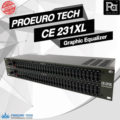 PRO EUROTECH CE-231XL 31 Band Graphic Equalizer