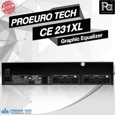 PRO EUROTECH CE-231XL 31 Band Graphic Equalizer