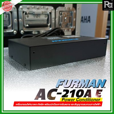 Furman AC-210A-E เครื่องกรองไฟ ขนาดกระทัดรัด Furman AC-210A-E เครื่องกรองไฟ ขนาดกระทัดรัด