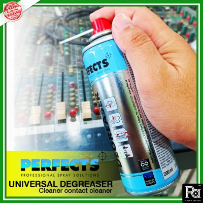 Perfects Universal Degreaser สเปรย์ทำความสะอาดกำจัดไขมัน กระป๋องฟ้า 200ml