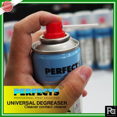 Perfects Universal Degreaser สเปรย์ทำความสะอาดกำจัดไขมัน กระป๋องฟ้า 200ml