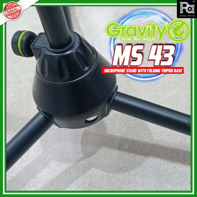 Gravity MS 43 ขาตั้งไมโครโฟนตั้งพื้น ปรับระดับได้