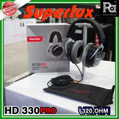 Superlux HD 330 PRO 320 Ohm หูฟังครอบหู