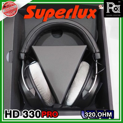 Superlux HD 330 PRO 320 Ohm หูฟังครอบหู