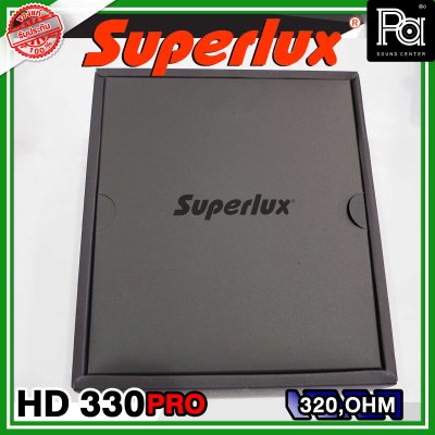 Superlux HD 330 PRO 320 Ohm หูฟังครอบหู