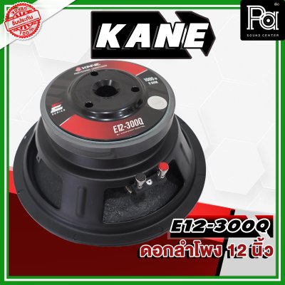 KANE E12-300Q ดอกลำโพง ขนาด 12 นิ้ว 1000วัตต์ 8 โอม