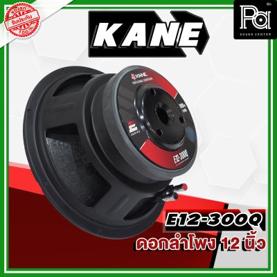 KANE E12-300Q ดอกลำโพง ขนาด 12 นิ้ว 1000วัตต์ 8 โอม