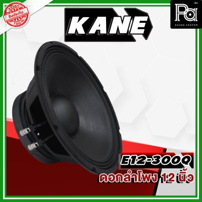 KANE E12-300Q ดอกลำโพง ขนาด 12 นิ้ว 1000วัตต์ 8 โอม