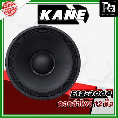 KANE E12-300Q ดอกลำโพง ขนาด 12 นิ้ว 1000วัตต์ 8 โอม