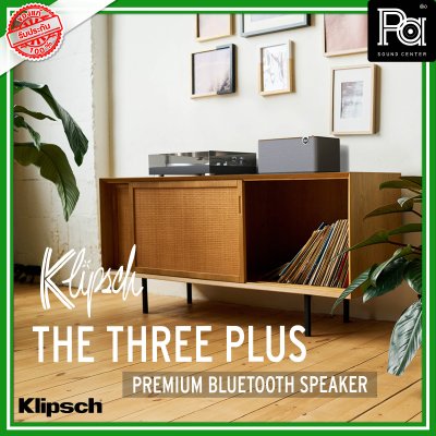 KLIPSCH THE THREE PLUS Matte Black PREMIUM BLUETOOTH SPEAKER ลำโพงบลูทูธ