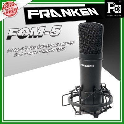 Franken FCM-5 ไมโครโฟนเครื่องดนตรี ไมค์คอนเดนเซอร์