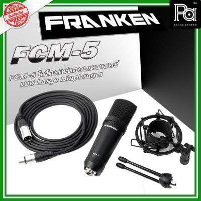 Franken FCM-5 ไมโครโฟนเครื่องดนตรี ไมค์คอนเดนเซอร์