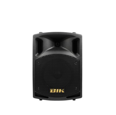 BIK SLC-8 ตู้ลำโพงเคลื่อนที่ 8 นิ้ว มีแอมป์ในตัว ไมค์ลอยคู่ DVD/USB/ Bluetooth