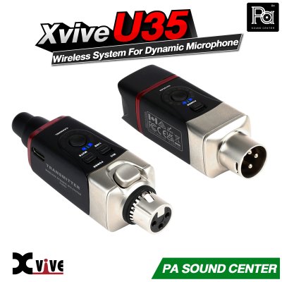 Xvive U35 Digital Wireless Microphone System 5.8Ghz
