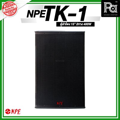 NPE TK-15 Professional 15 นิ้ว 2 Way Speaker