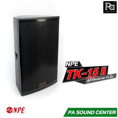 NPE TK-15 II Professional 15 นิ้ว 2 Way Speaker