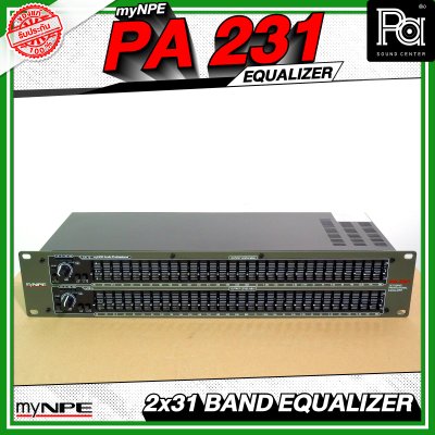 myNPE PA 231 2x31 BAND EQUALIZER