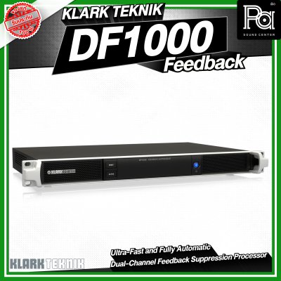Klark Teknik DF1000 Feedback Suppression Processor