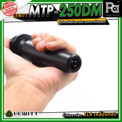 LEWITT MTP-250DM Dynamic Microphone